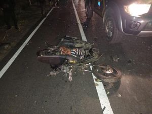 Bus Penumpang Tabrak Pemotor di Selogiri Wonogiri, 1 Tewas