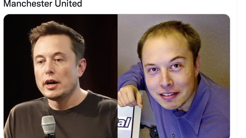 Ngakak, Meme Elon Musk Jadi Gundul Gegara Beli MU