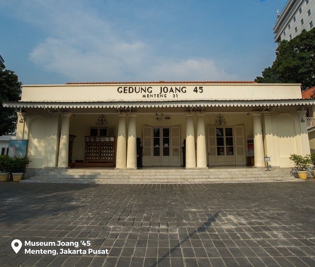 Museum Joang 45/Foto: Instagram.com/museumkesejarahan tempat wisata museum yang berkaitan dengan kemerdekaan indonesia