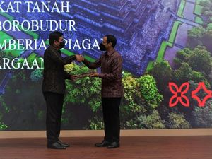 Resmi! Sertifikat Hak Pakai Candi Borobudur Dipegang Kemendikbudristek