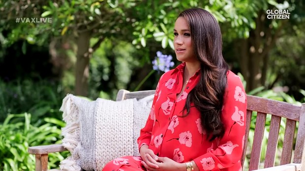 Pidato tentang pemberdayaan perempuan/Foto: YouTube.com/Global Citizen Makna kalung Meghan Markle