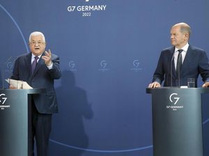 Polisi Jerman Selidiki Presiden Palestina Gegara Komentar Holocaust Polisi Jerman Selidiki Presiden Palestina Gegara Komentar Holocaust