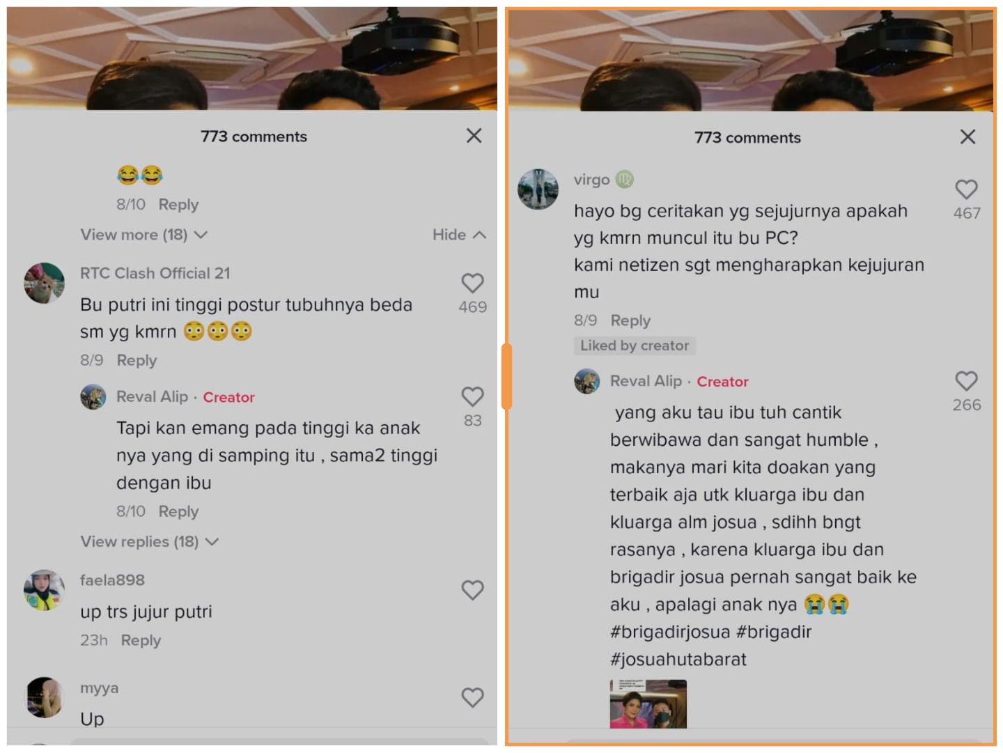 Komentar tentang Putri yang Tertukar