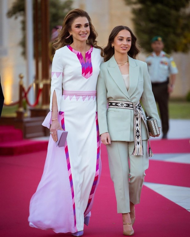 Ratu Rania dan Putri Iman dari Yordania