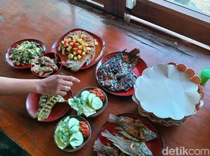 Makan Ikan di Pinggir Waduk Dempok Malang, Perut Kenyang Hati Senang
