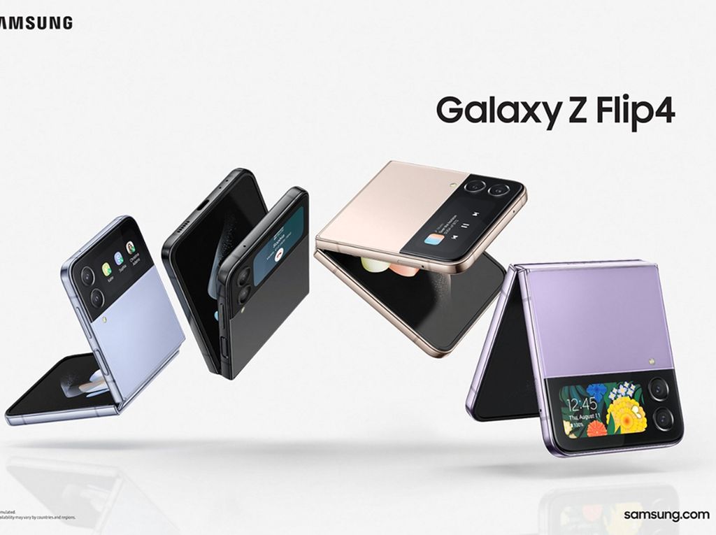 Makin Keren, Samsung Galaxy Z Flip4 5G Bawa Desain Trendy dan Ikonik
