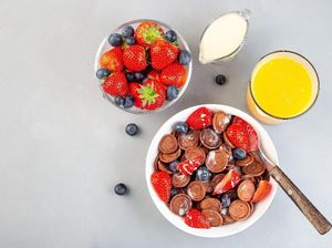 Susu Kental Manis di Pancake Sereal yang Lembut, Sudah Coba? Susu Kental Manis di Pancake Sereal yang Lembut, Sudah Coba?
