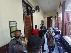 Tempat Sidang Mas Bechi di PN Surabaya Dipindah, Polisi Cek Ruangan Tempat Sidang Mas Bechi di PN Surabaya Dipindah, Polisi Cek Ruangan