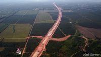 Terus Dikebut, Ini Penampakan Tol Trans Sumatera Ruas Kapal Betung