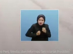 Viral Ikut Goyang Saat Live, Juru Bahasa Isyarat HUT ke-77 RI Buka Suara