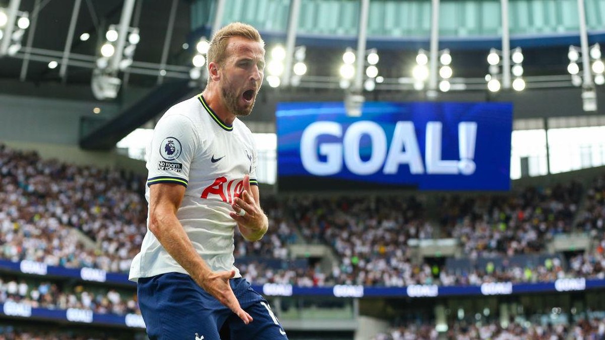 Harry Kane lewati rekor gol Sergio Aguero (Foto: Getty Images/Craig Mercer/MB Media)