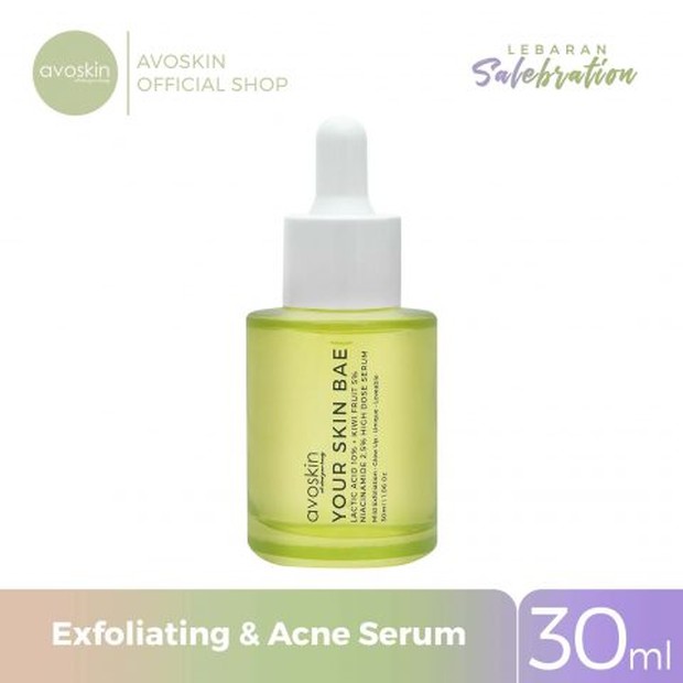 Avoskin Your Skin Bae Lactic Acid 10% + Kiwi Fruit 5% + Niacinamide 2,5% High Dose Serum/ avoskinbeauty.com Avoskin Your Skin Bae Lactic Acid 10% + Kiwi Fruit 5% + Niacinamide 2,5% High Dose Serum/ avoskinbeauty.com
