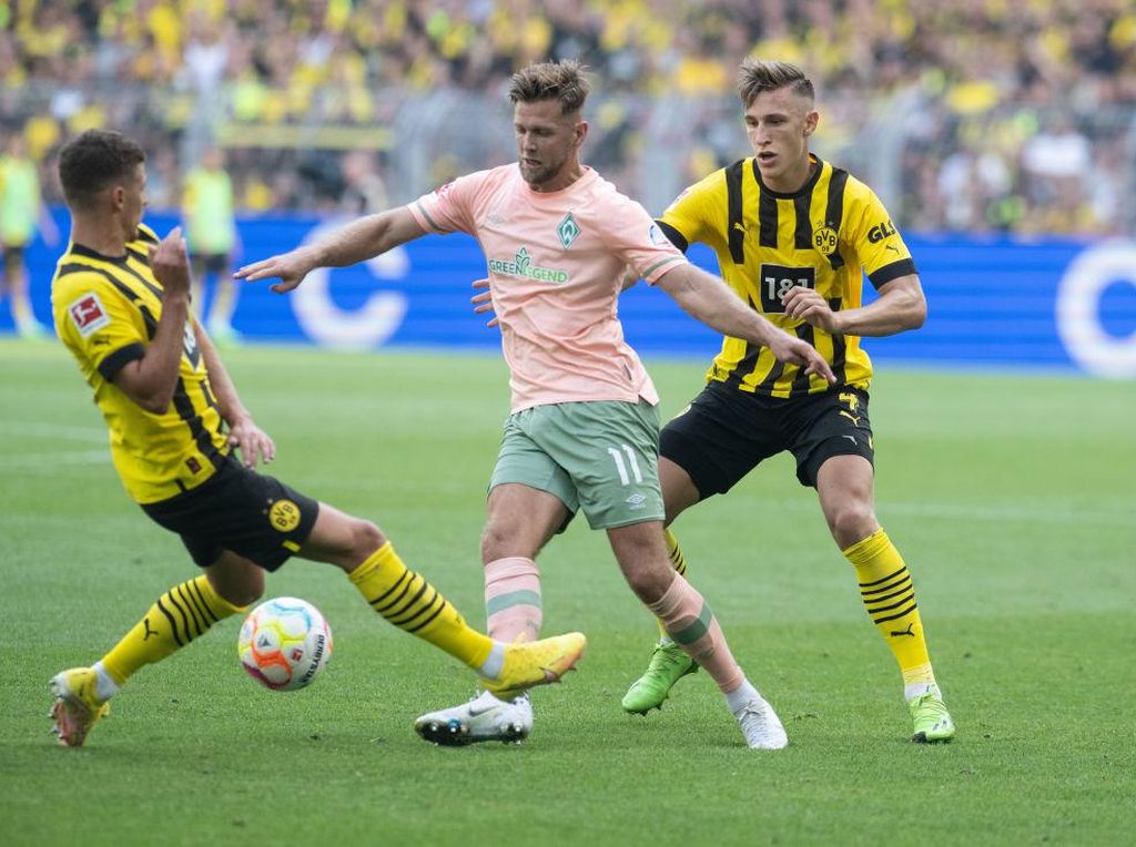 Hasil Liga Jerman: Sengit! Dortmund Takluk 2-3 dari Bremen