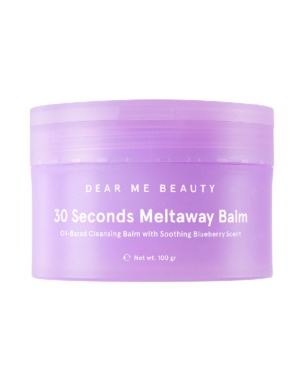 Dear Me Beauty 30 Seconds Meltaway Balm Blueberry/ dearmebeauty.com Dear Me Beauty 30 Seconds Meltaway Balm Blueberry/ dearmebeauty.com