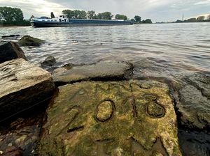 Eropa Diterpa Kekeringan Ekstrem, Batuan Kuno Muncul ke Permukaan