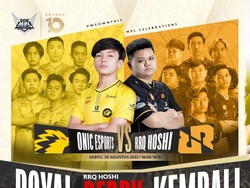 Jadwal MPL ID S10 Hari Ini: Onic Esports vs RRQ Hoshi