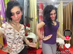 Gaya Kocak Ayu Ting Ting Cosplay Jadi Kak Jill Penjual Gorden Viral di TikTok