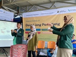 LPPM USU Ajarkan Warga Desa Liang Pematang Olah Tanaman Obat