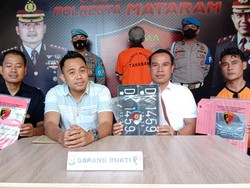 Buron 8 Bulan, Kakek Pemalsu STNK Dibekuk di Mataram