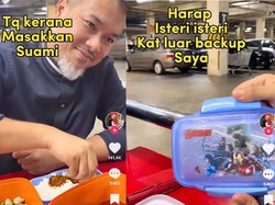 Meski Diledek, Pria Ini Hargai Bekal dari Istri Pakai Kotak Makan Avengers