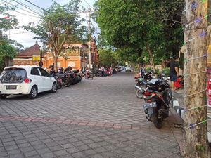 Waspada Pencurian Helm di Pameran UMKM HUT ke-77 RI di Karangasem