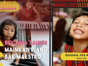 Quinnara Jiva, Pianis Cilik Bak Maestro Quinnara Jiva, Pianis Cilik Bak Maestro