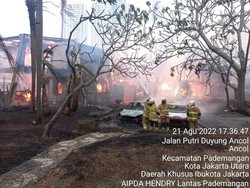 Kebakaran di Putri Duyung Cottage Juga Hanguskan 2 Unit Mobil