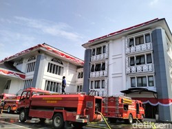 Usut Penyebab Kebakaran di Gedung DPRD Jabar, Polisi Cek CCTV