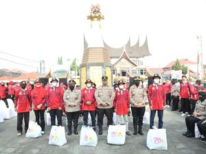 Polwan RI Tapak Tilas ke Bukittinggi: Rebut Kepercayaan Masyarakat