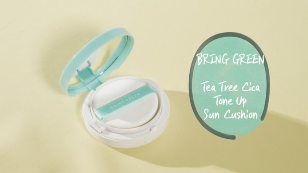 Potret Bring Green Tone Up Sun Cushion/ Foto: youtube.com/voguekorea Potret Bring Green Tone Up Sun Cushion