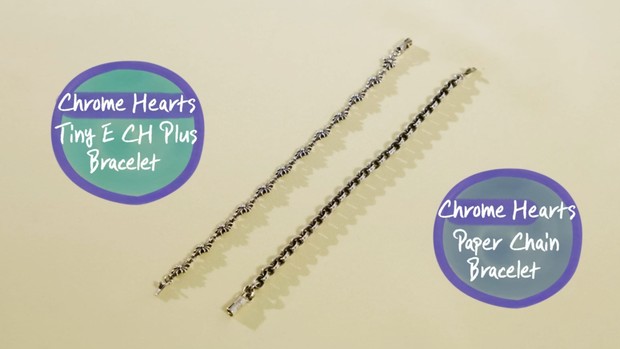 Potret Chrome Hearts Bracelets/ Foto: youtube.com/voguekorea Potret Chrome Hearts Bracelets