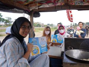 Unik, Pedagang Tahu Bulat Ikut Sosialisasi Melek Pajak di Bandung