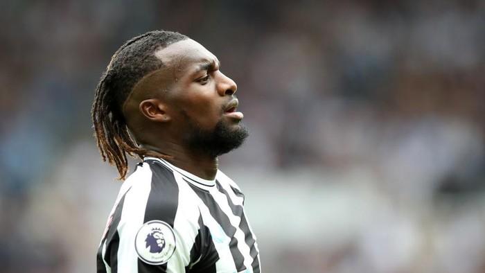  Allan Saint-Maximin of Newcastle United during the Premier League match between Newcastle United and Nottingham Forest at St. James Park on August 06, 2022 in Newcastle upon Tyne, England. (Photo by Jan Kruger/Getty Images)