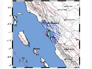 Gempa M4,4 Guncang Padang, Ini Penjelasan BMKG