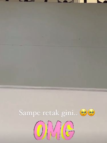 Imbas Gempa Bali, Rumah Nana Mirdad Sampai Retak