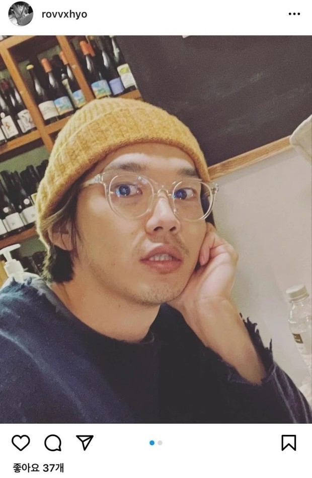 Instagram Gong Hyo Jin yang ketahuan salah posting foto Kevin Oh /Foto: koreaboo.com Foto: koreaboo.com