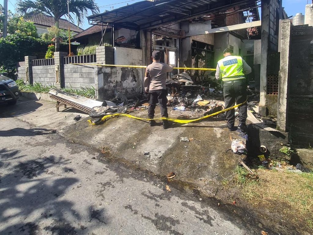Rumah Pegawai BUMN di Denpasar Terbakar, Seluruh Barang Ludes