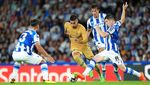 Lewandowski Dua Gol, Barcelona Pecundangi Real Sociedad 4-1