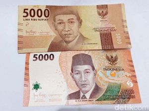 Melihat Lebih Dekat Ukuran Rupiah Baru yang Makin Kecil
