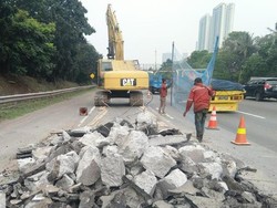 Awas Macet, Ada Pekerjaan Rekonstruksi di Tol Jakarta-Tangerang Hari Ini