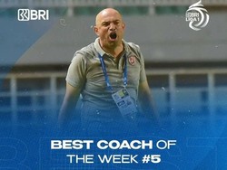 Bernardo Tavares Terpilih Jadi Pelatih Terbaik Pekan Ke-5 Liga 1
