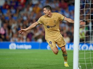 Lewandowski Cetak Gol Perdana di Barcelona, Hanya 44 Detik Usai Kick off
