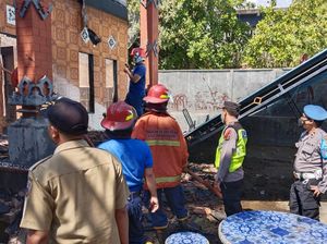 Ditinggal Jaga Istri Opname, Rumah Warga Karangasem Ludes Terbakar