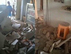 Dampak Gempa M 5,8 Bali: Rusak Rumah Warga di Karangasem-Lombok