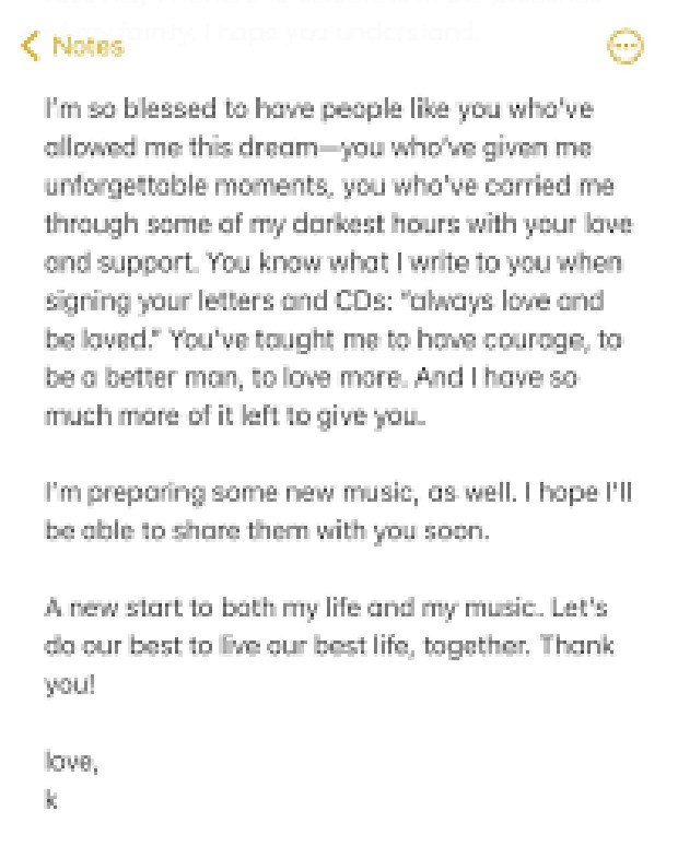 Unggahan foto Instagram Kevin Oh yang membahas sekilas perjalanan cinta sekaligus rencana menikah /Foto: instagram.com/kevinoh_ Foto: instagram.com/kevinoh_