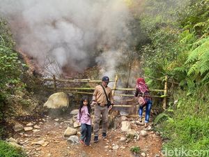 Wisata Uap di Kawah Kamojang, Cocok buat Segarkan Tubuh