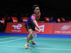 Ginting Lolos ke Perempatfinal Kejuaraan Dunia Bulutangkis 2022
