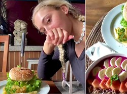 Bule Ini Kegirangan Bisa Makan Murah di Bali Cuma Bayar Rp 45 Ribu