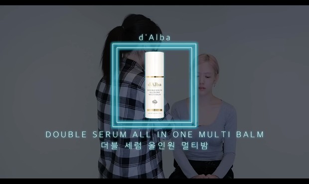 D alba double serum multi balm