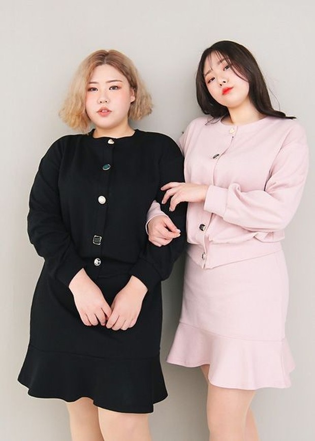 Gaya fashion untuk plus size/Foto: Instagram.com/Evellet Gaya fashion untuk plus size